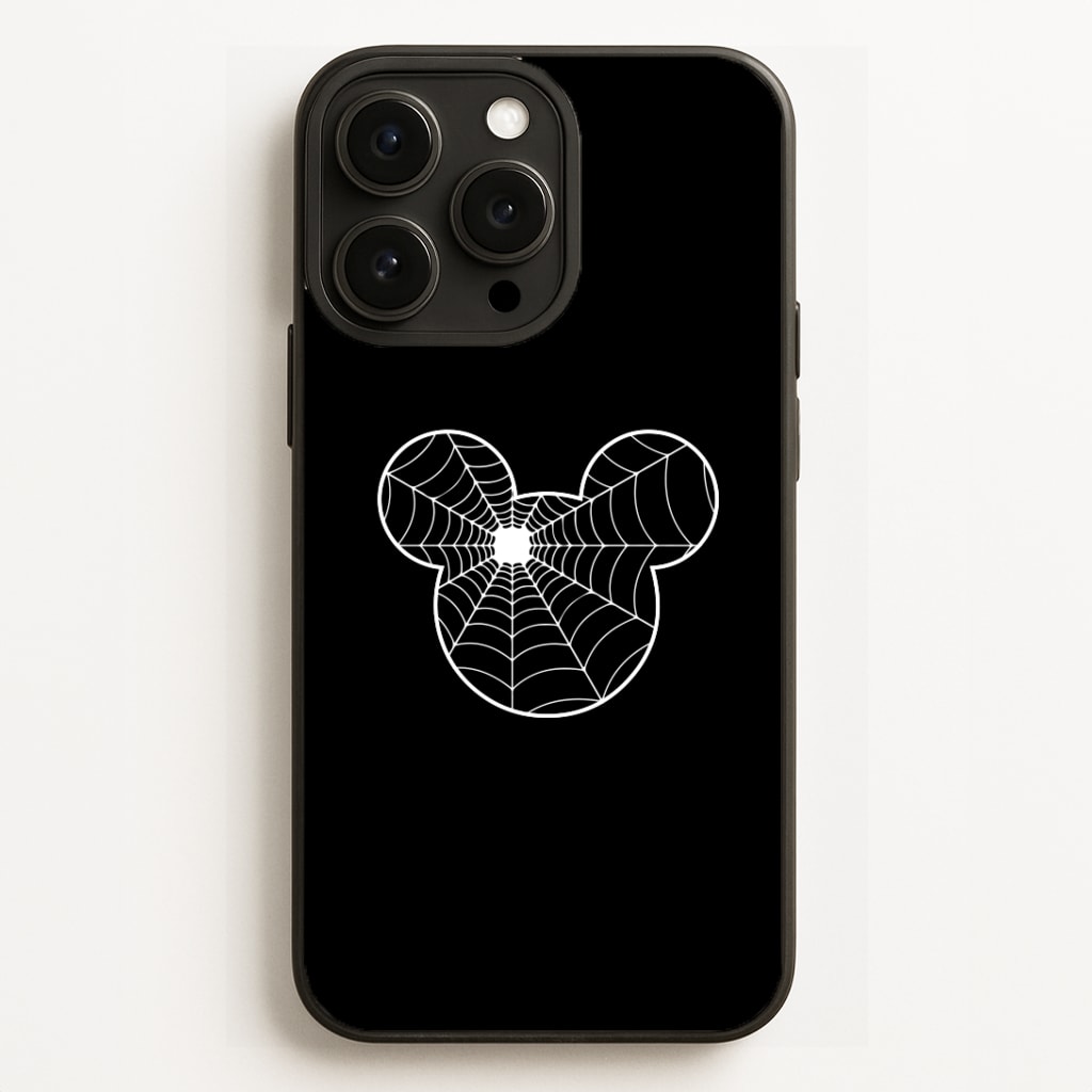 Fairytale Mouse Spider Web - Halloween Phone Case for iPhone, Samsung Galaxy and Google Pixel