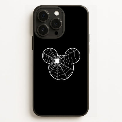Fairytale Mouse Spider Web - Halloween Phone Case for iPhone, Samsung Galaxy and Google Pixel