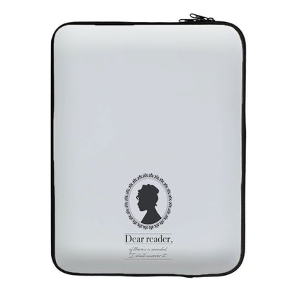 Dear Reader Laptop Sleeve