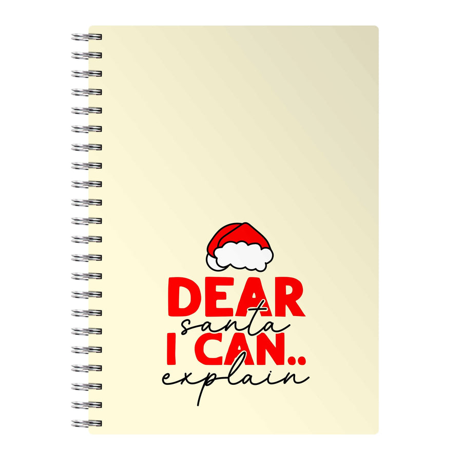 I Can Explain Santa Notebook