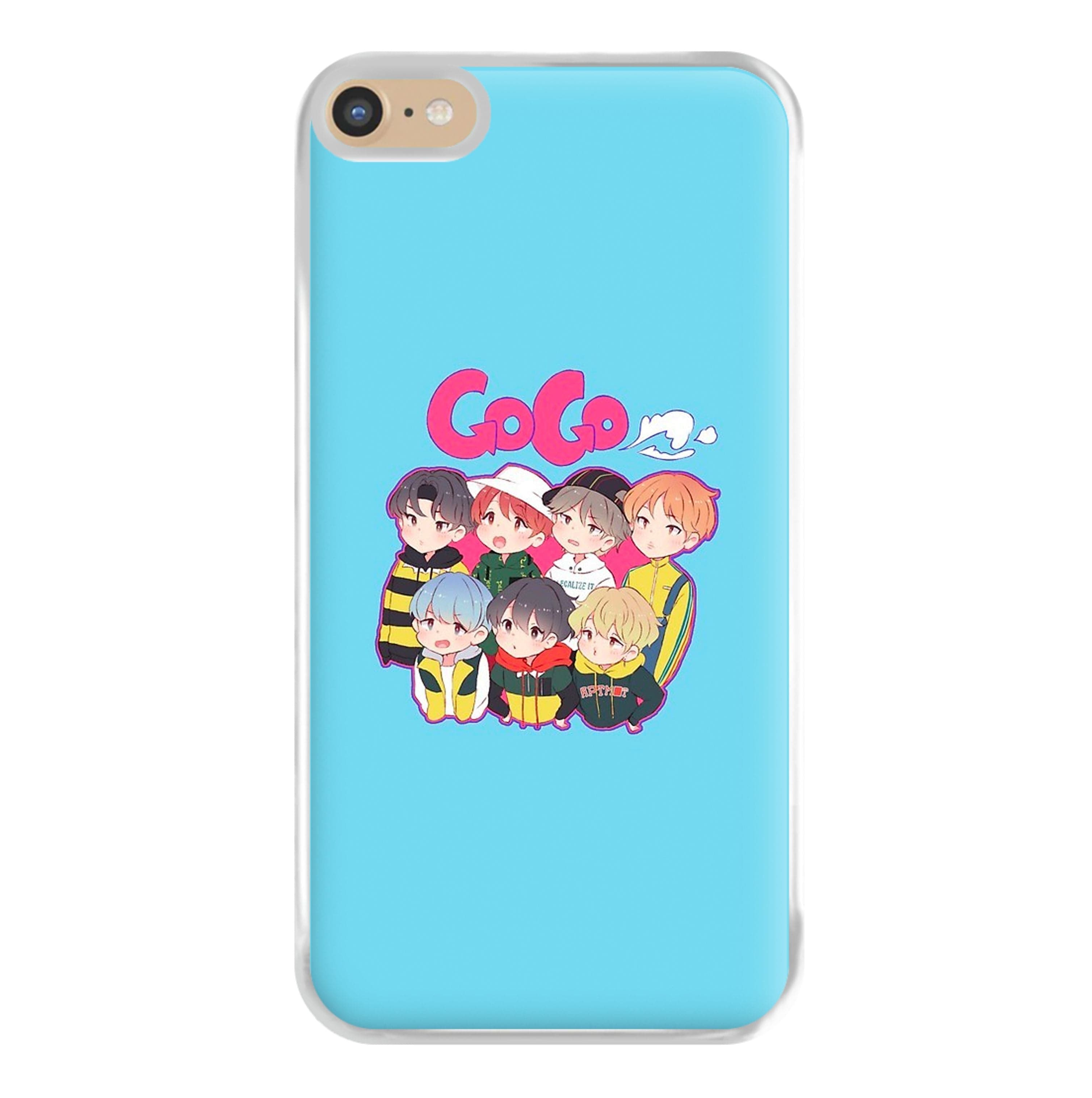 Go Go K-Pop Band Cartoon Phone Case