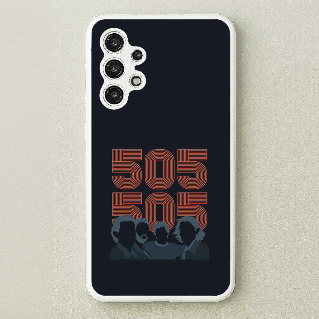 505 Band Members Dark Galaxy A13 Case