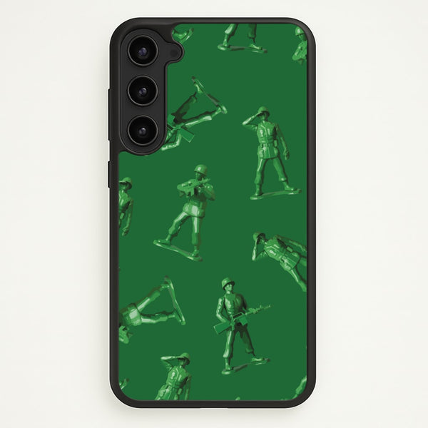 Toy Army Soldier Pattern Galaxy S23 Case