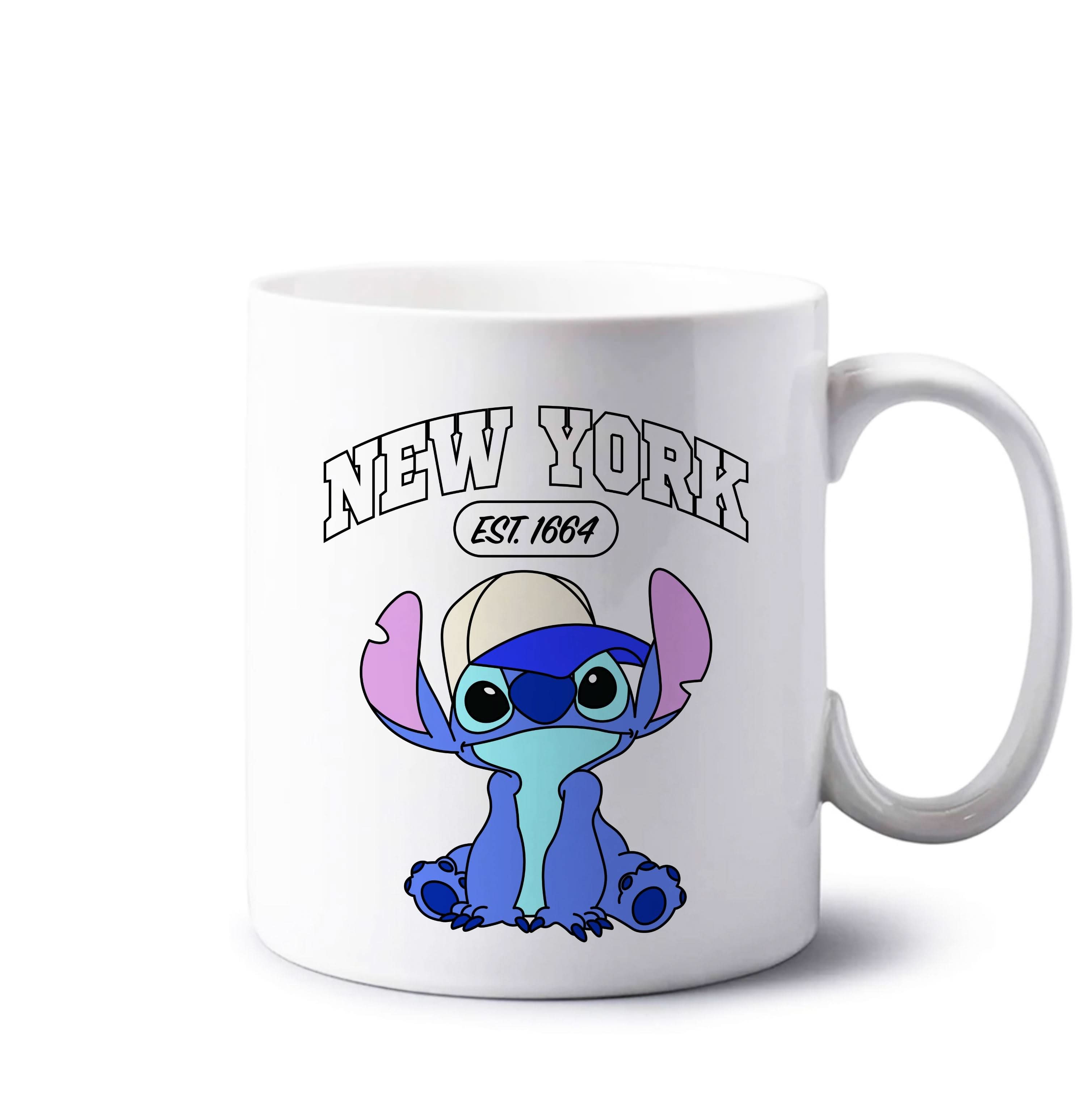 New York Blue Alien Mug