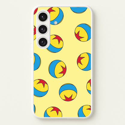 A Story Of Toys Ball Pattern Galaxy S25 Plus Case