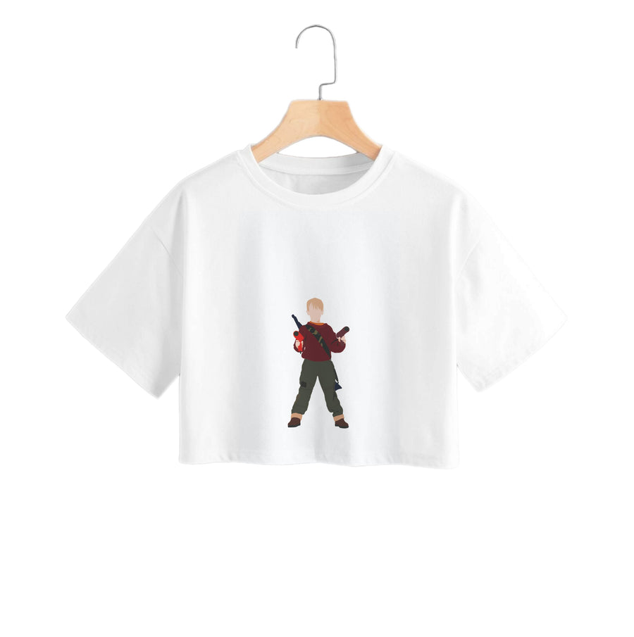 Kevin And Hairdryers - Home Alone Crop Top