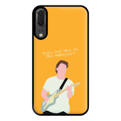 Will We Talk In The Morning Yellow Huawei P20 Case