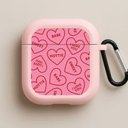 Quote Love Hearts Pattern AirPods Case 4