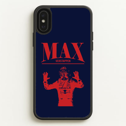 Max Blue And Red iPhone XS Max Case