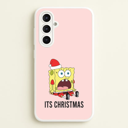 It's Christmas Cartoon Sponge Galaxy A16 Case