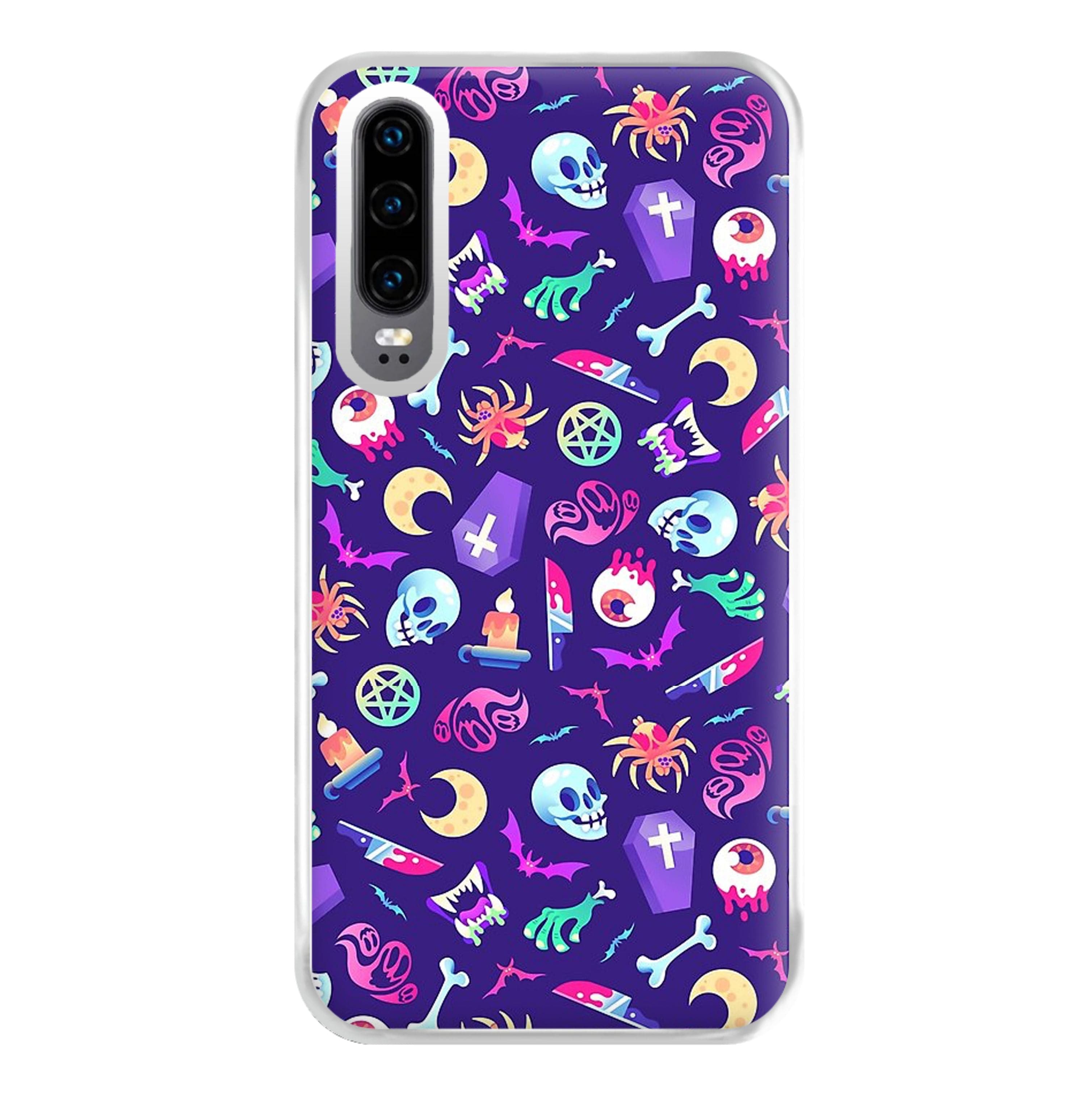 Horroriffic Halloween Pattern Phone Case