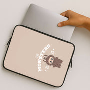 Cute Monster 2025 Biege Laptop Sleeve 2
