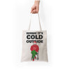 Christmas Pop Culture Tote Bags