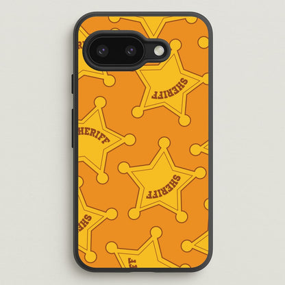 Sheriff Badge Pattern Google Pixel 9a Case