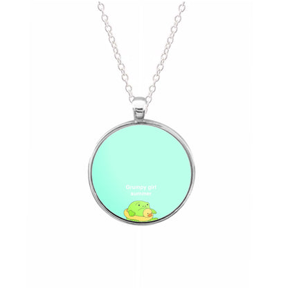 Grumpy Girl Summer - Plushy Necklace