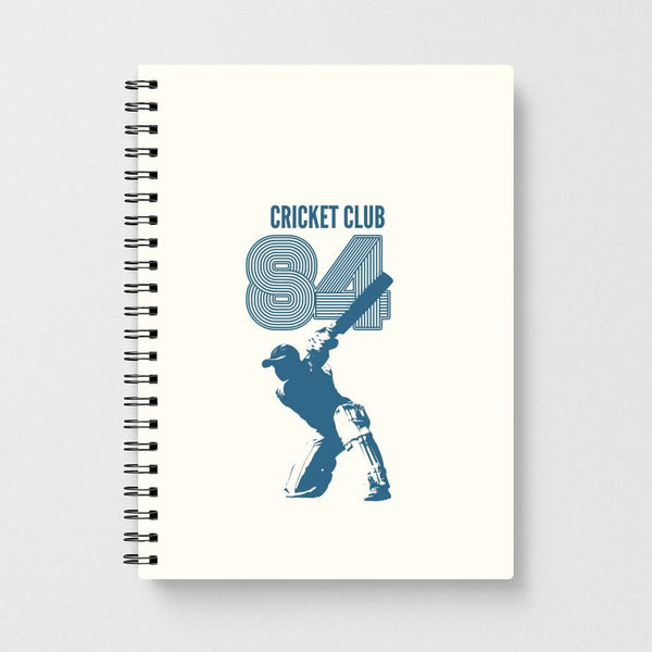 Cricket Club '84 Notebook