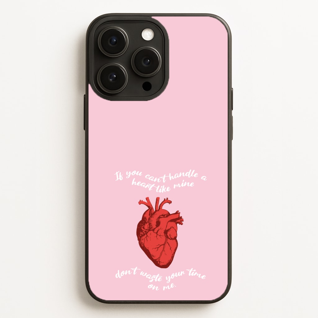 Don't Waste Your Time On Me Phone Case for iPhone, Samsung Galaxy and Google Pixel