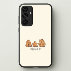 Gingerbread Plushies Quote Galaxy A55 Case