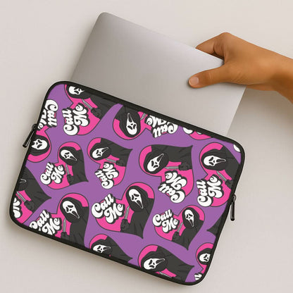 Call Me Heart Pattern MacBook Cover