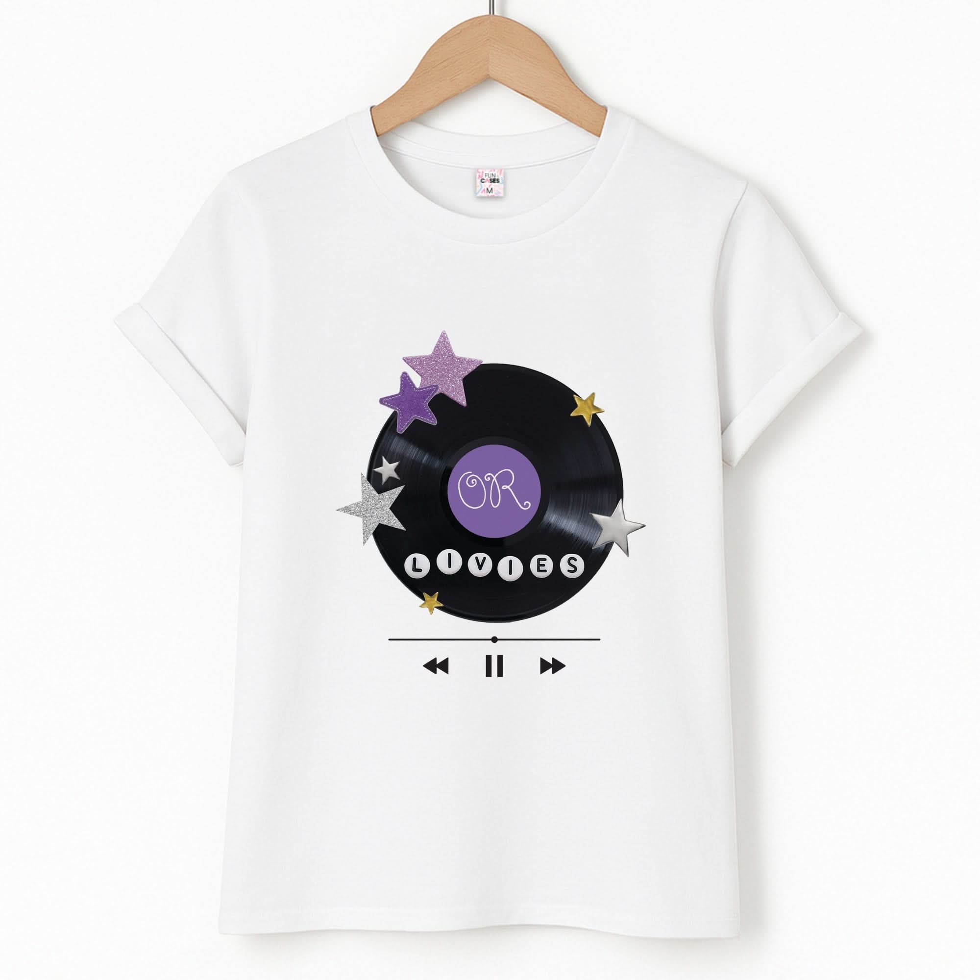 Amethyst Vinyl Scrapbook Unisex T-Shirt