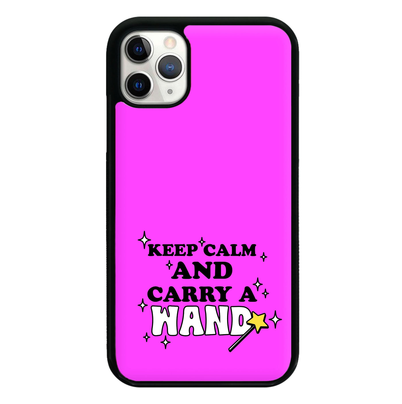 Keep Calm And Carry A Wand Phone Case