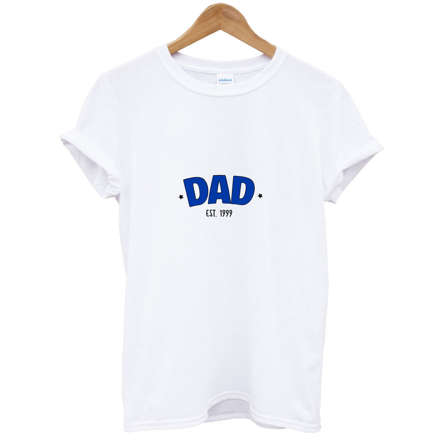 Dad Est - Personalised Father's Day T-Shirt