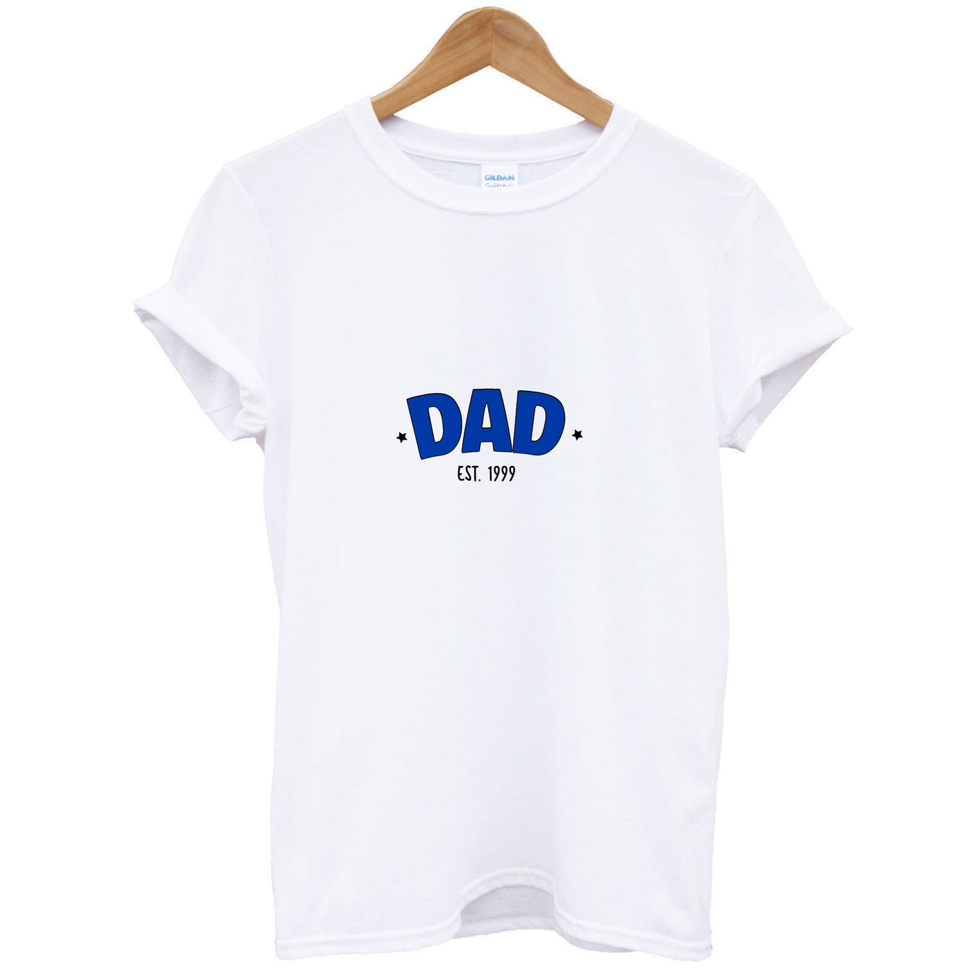Dad Est - Personalised Father's Day T-Shirt