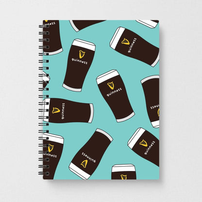 Stout Pint Pattern Notebook