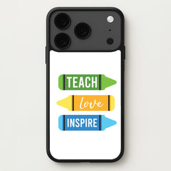 Teach, Love, Inspire iPhone 17 Pro Case