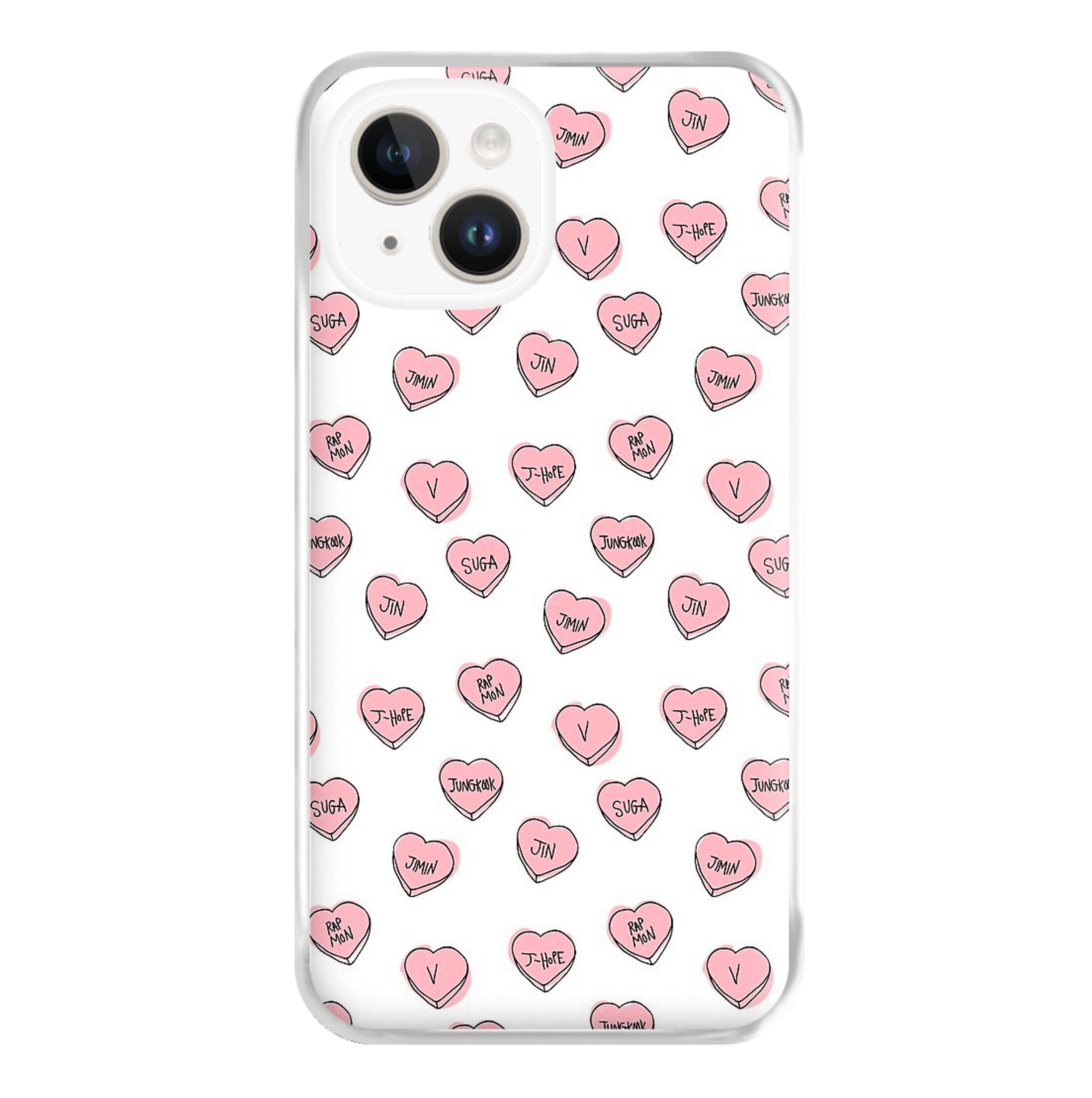 K-Pop Band Hearts Phone Case