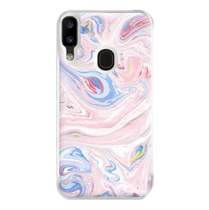 Pink Marble Swirl Phone Case