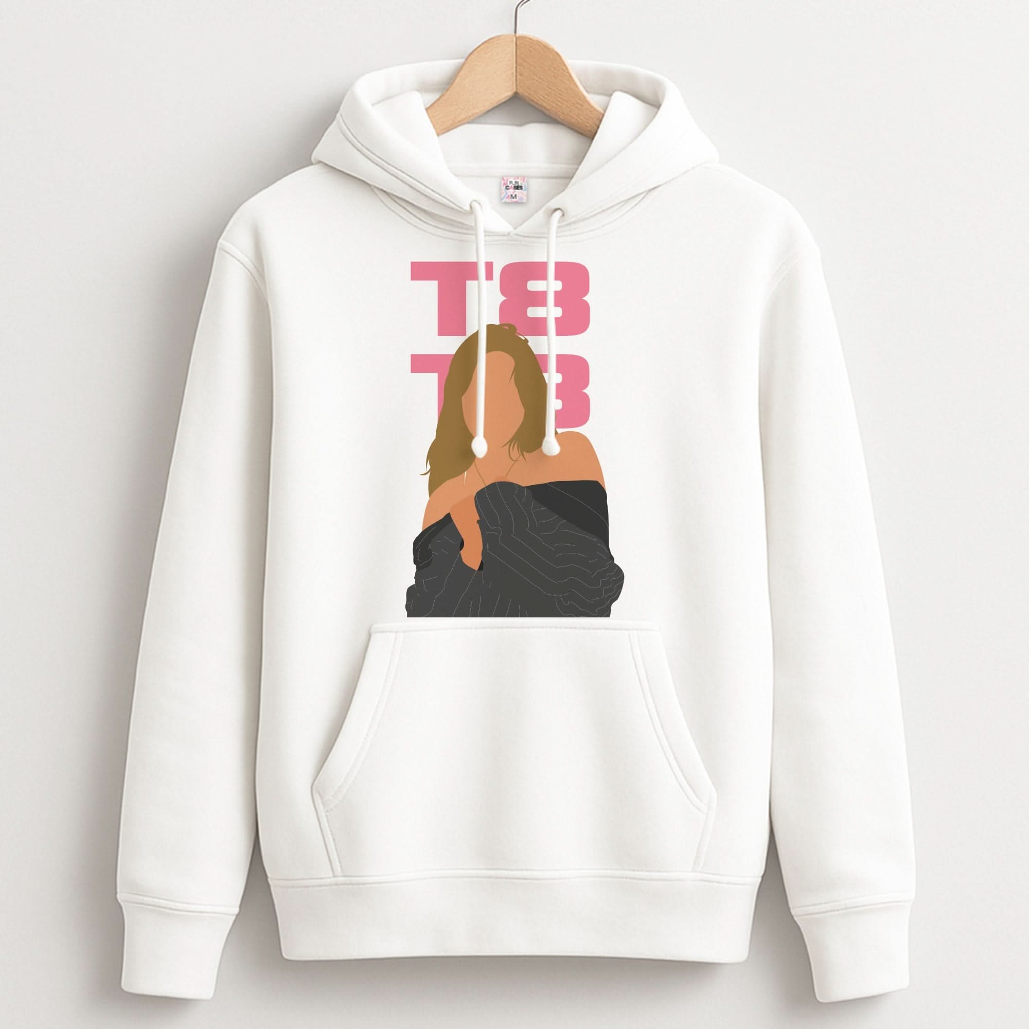 T8 Pink  Hoodie