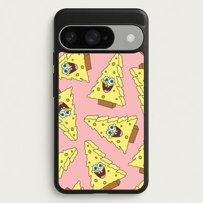 Christmas Tree Cartoon Sponge Pattern Google Pixel 10 / 10 Pro Case