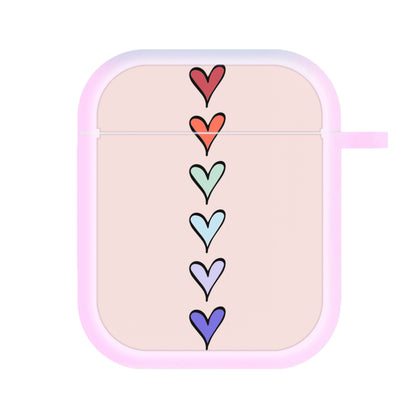 Love Heart Line AirPods Case