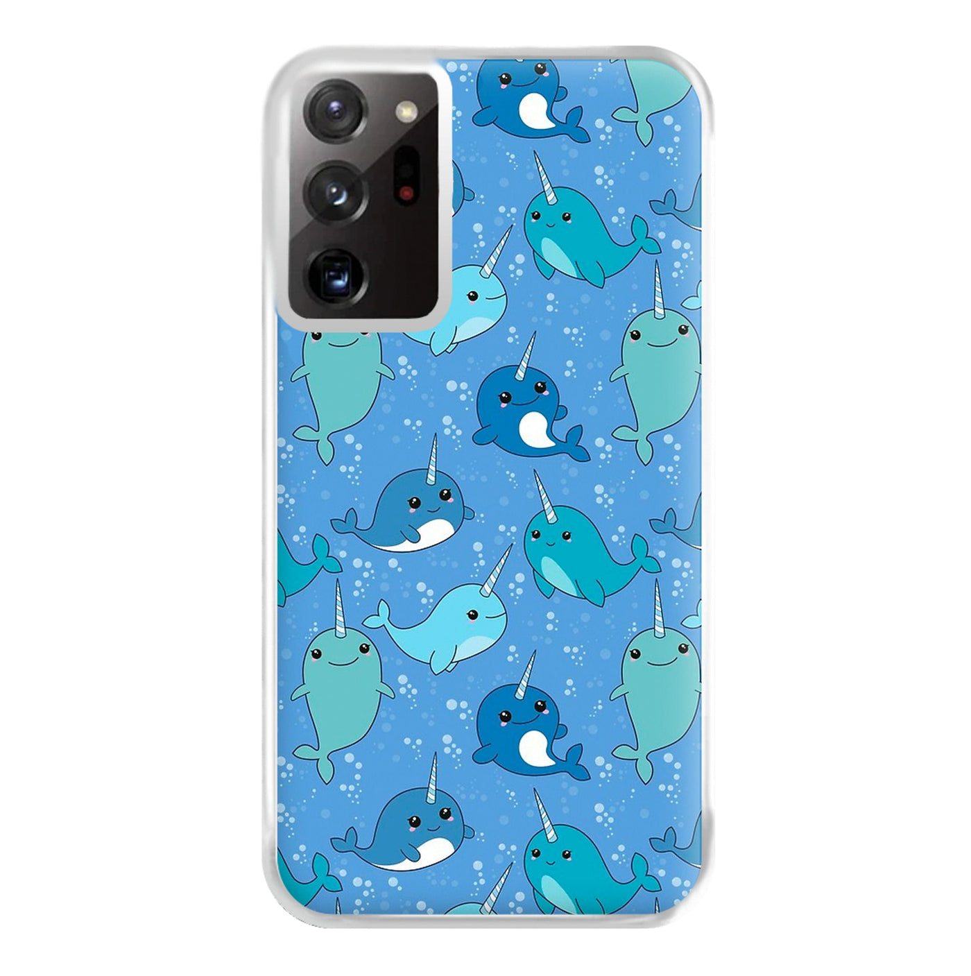 Narwhal Pattern Phone Case
