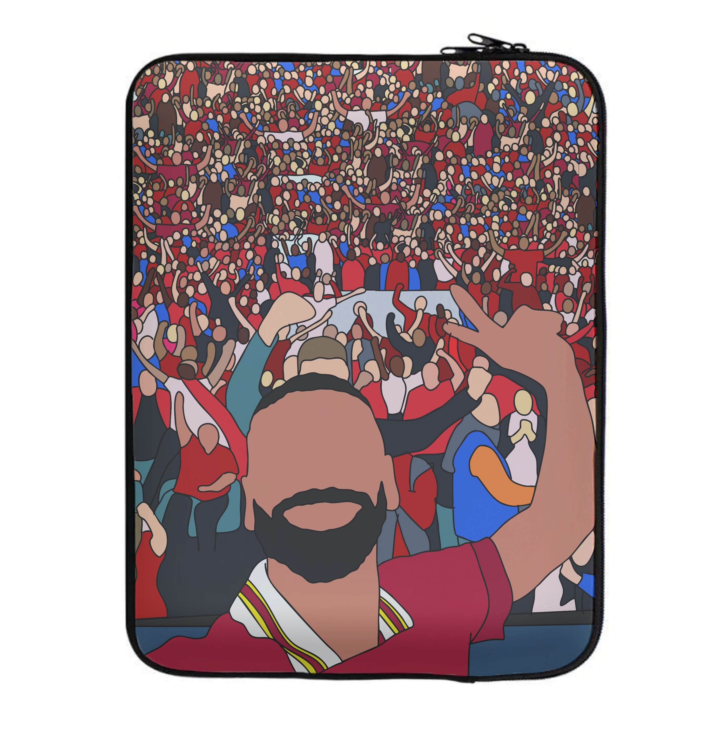 Mo Crowd Selfie Laptop Sleeve
