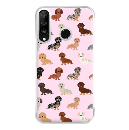 Dachshund Breed Pattern Phone Case