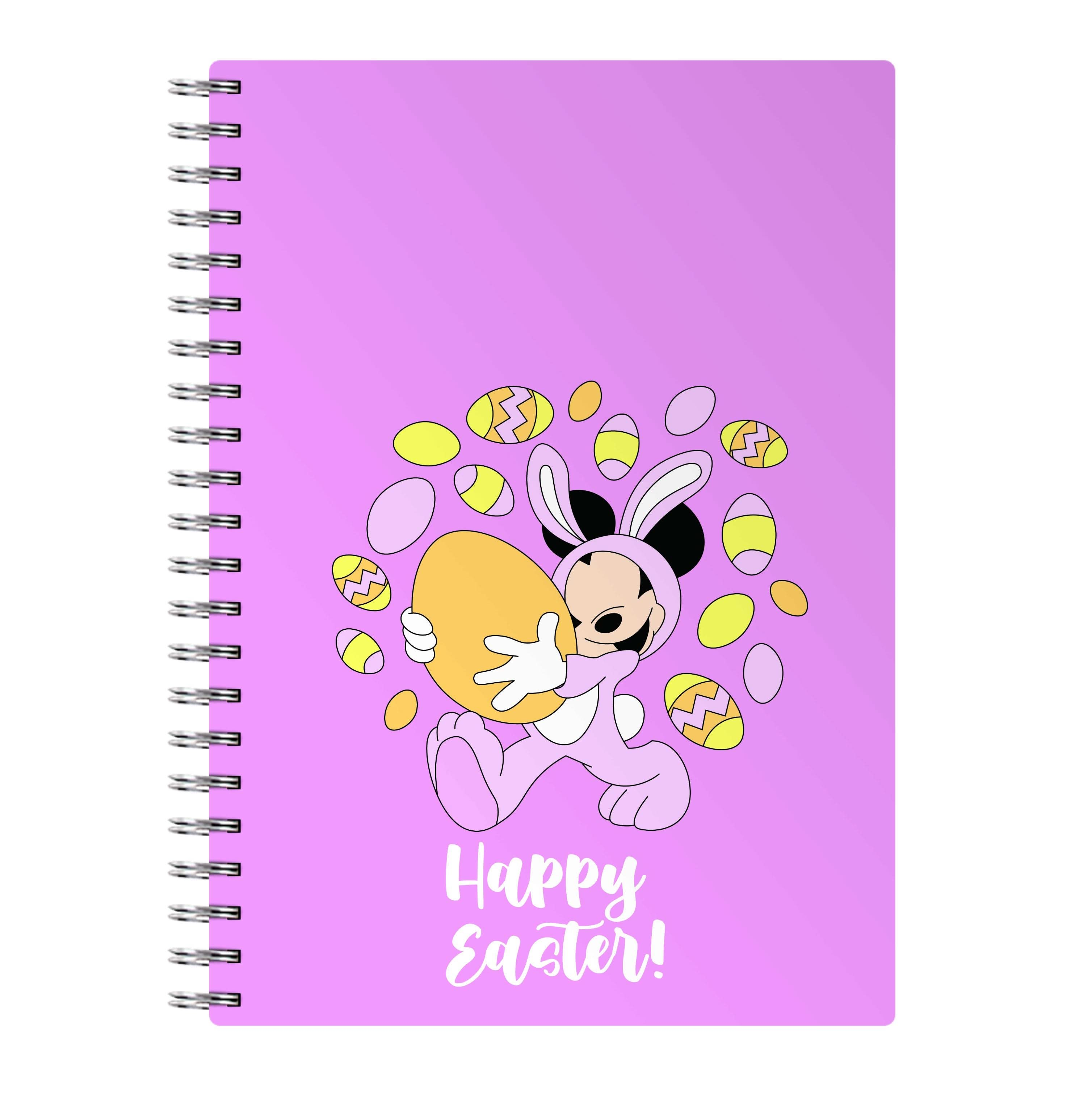 Happy Easter Pink  Notebook