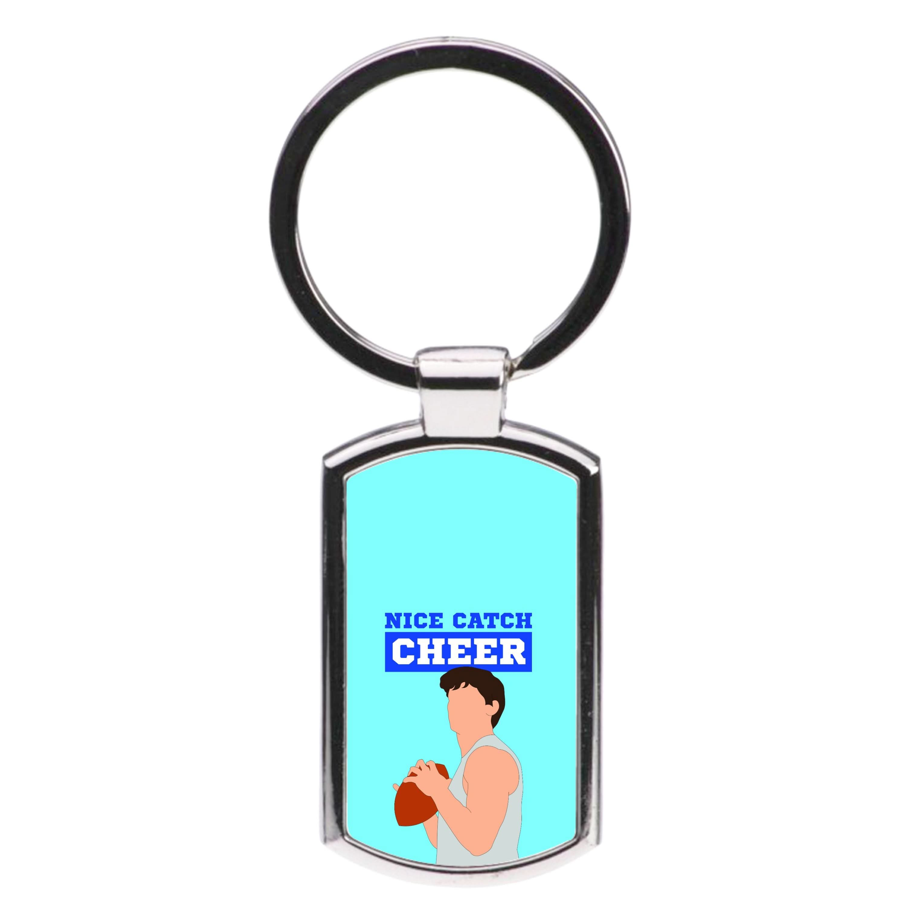 Nice Catch Cheer Luxury Keyring