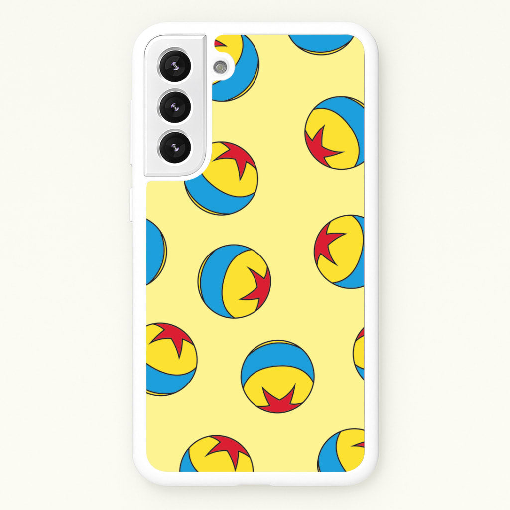 A Story Of Toys Ball Pattern Galaxy S21FE Case
