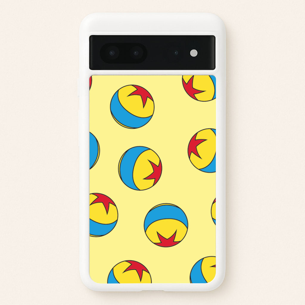 A Story Of Toys Ball Pattern Google Pixel 7 Case