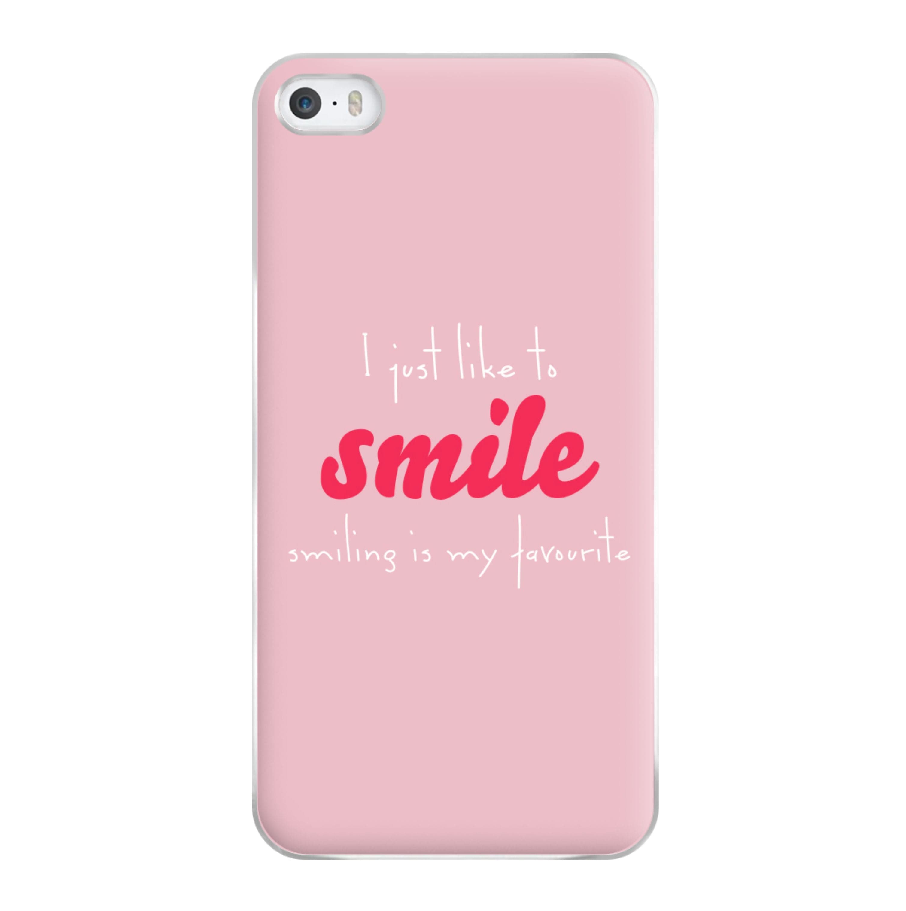 I Just Like To Smile - Elf Phone Case