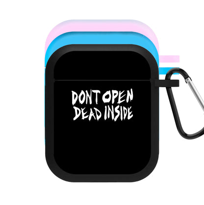 Don't Open Dead Inside - TWD AirPods Case