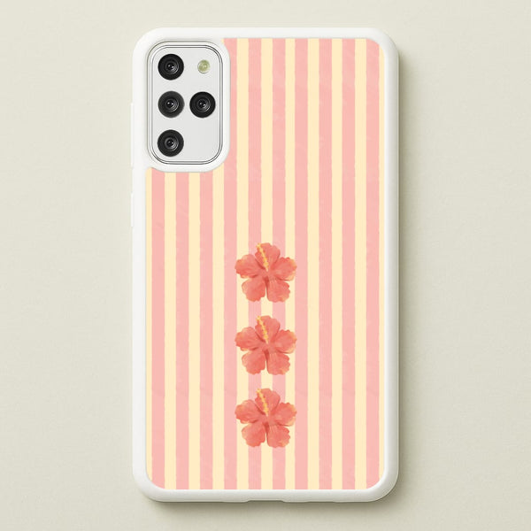 Hibiscus Rays Galaxy S20 Plus Case
