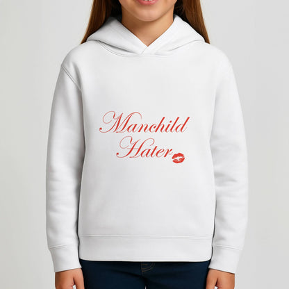 Manchild Hater Girls Hoodie