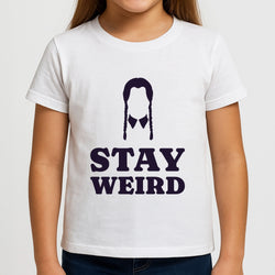 Stay Weird Purple Girls T-Shirt