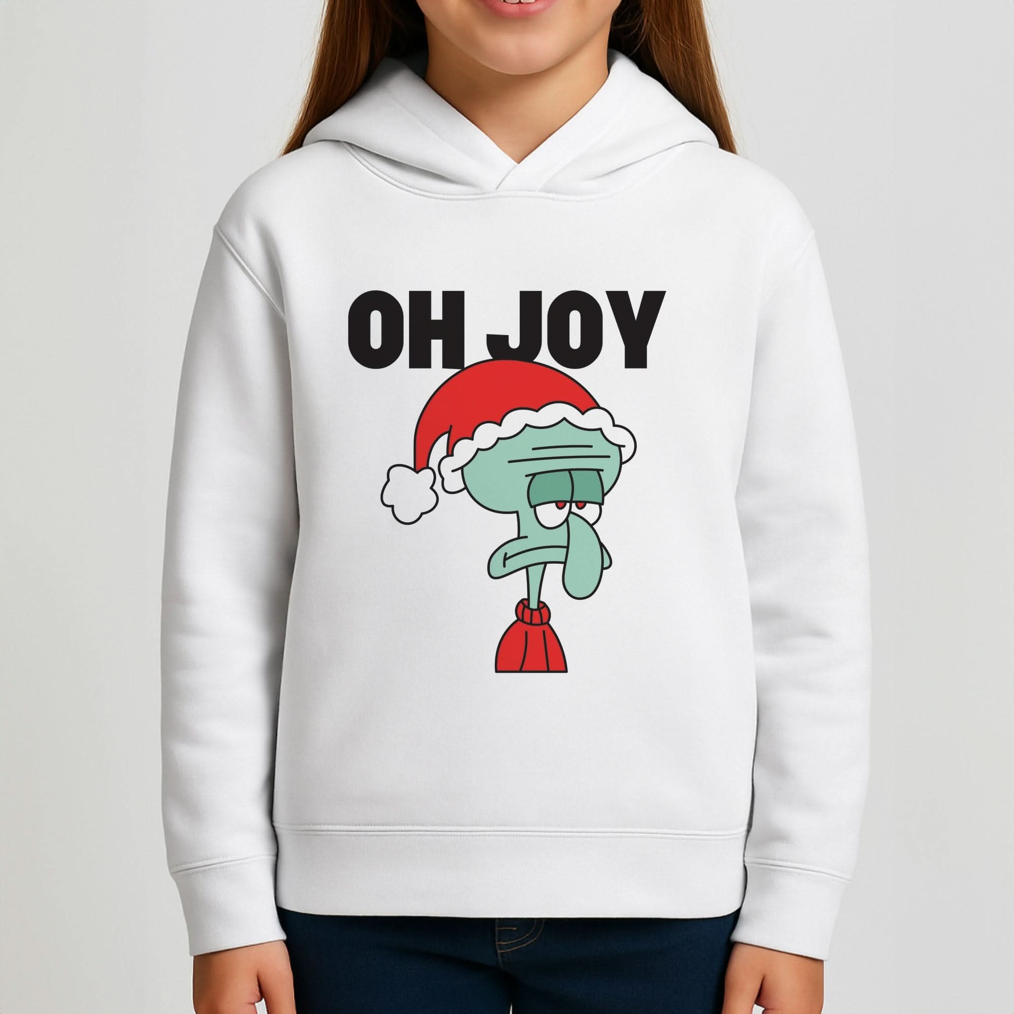 Oh Joy Cartoon Squid Girls Hoodie