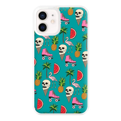 Skull Creams - Summer Pattern Phone Case