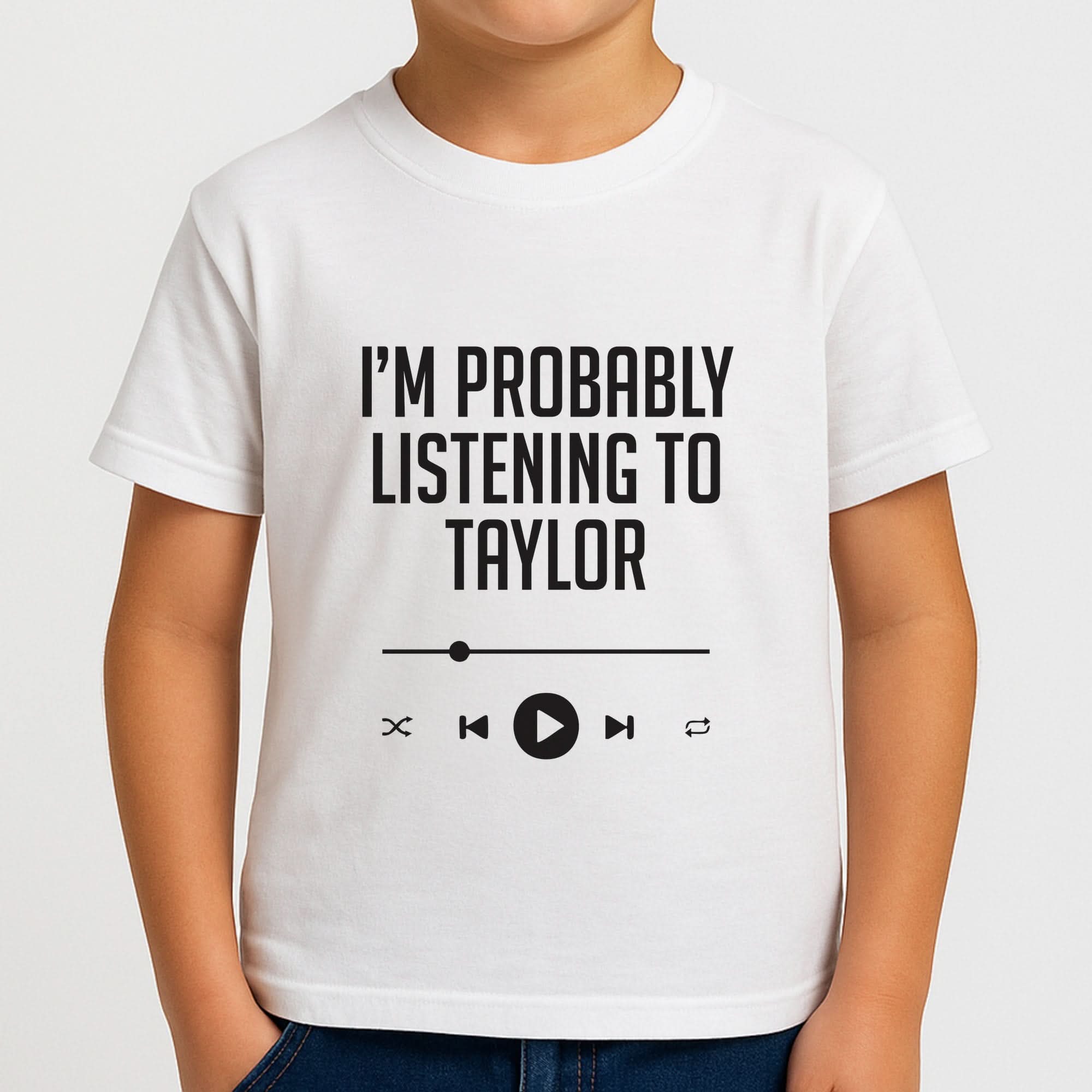 I'm Probably Listening To Taylor Boys T-Shirt