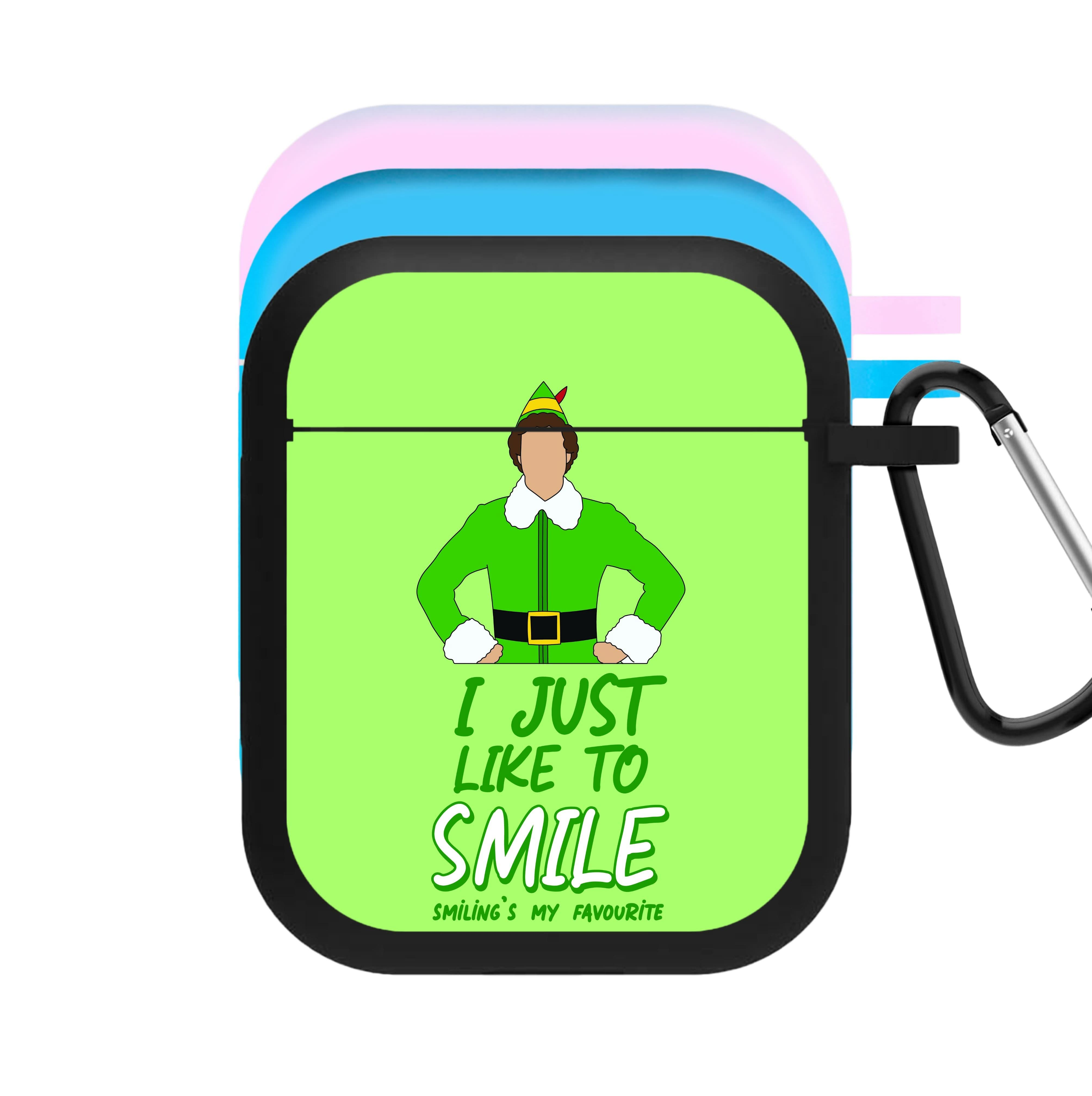 I Just Like To Smile AirPods Case